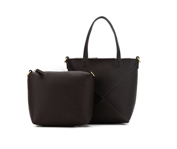 Black Caviar Mini Suki Handbag Bag - Coco