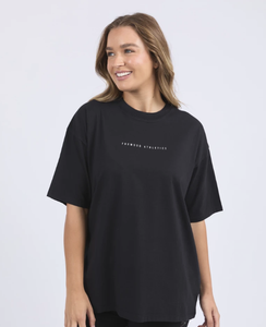 Foxwood Captain Tee - Washed Black