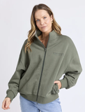 Foxwood Ember Zip Thru - Khaki