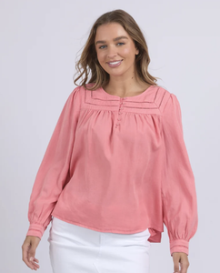 Foxwood Luciana Blouse-Rose Pink