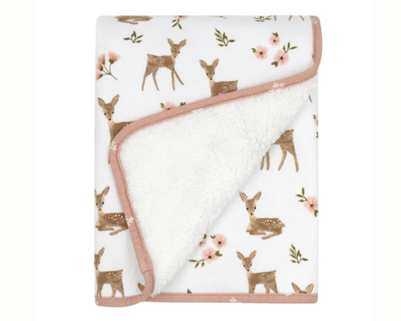 Sherpa Blanket - Sophia's Garden