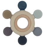 Multi-Surface Teething Wheel - Steel Blue