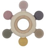 Multi-Surface Teething Wheel - Rose