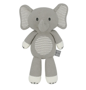 Knitted Toy - Mason the Elephant