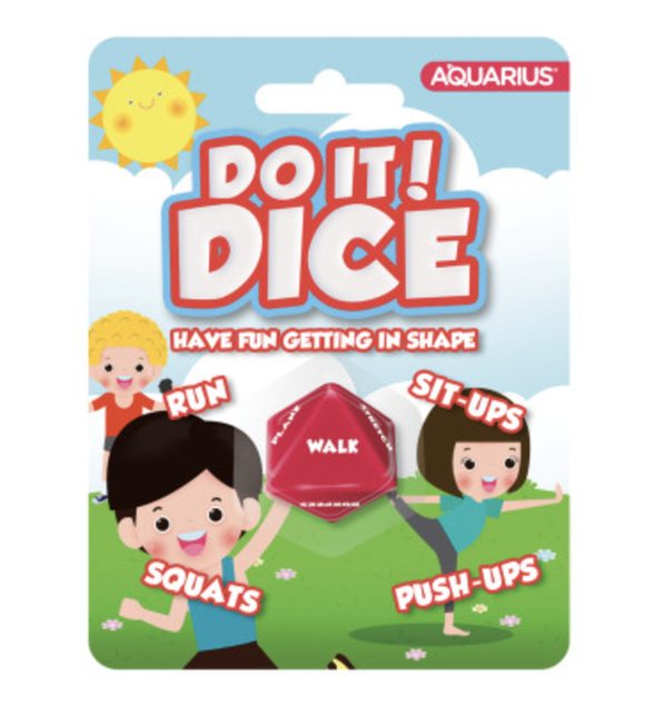 Do It (Fitness) Dice (8-Sided Dice Rolling Game)