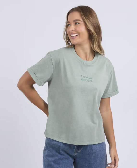 Foxwood Huntleigh Oversized Tee - Iceberg Green