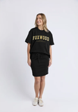 Foxwood Interval Tee - Black / Gold