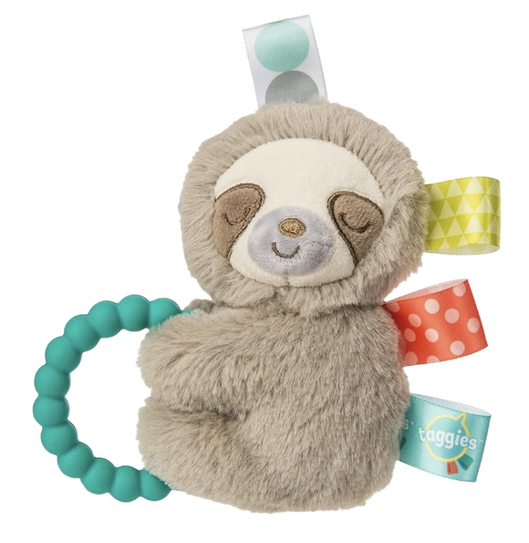 Mary Meyer Taggies Molasses Sloth Teether Rattle
