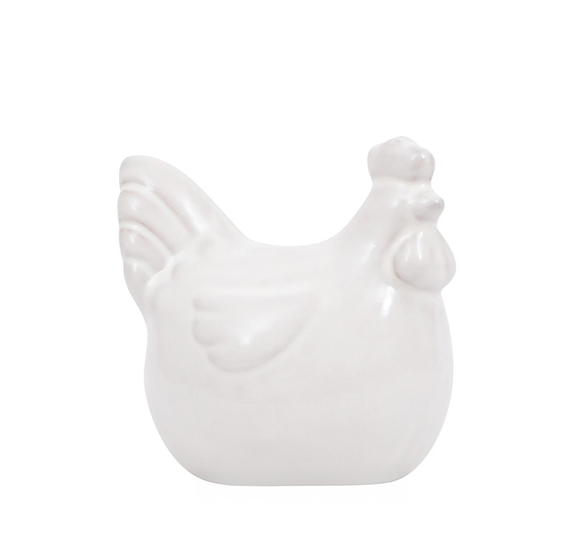 Cottage Grove Ceramic Hen Small