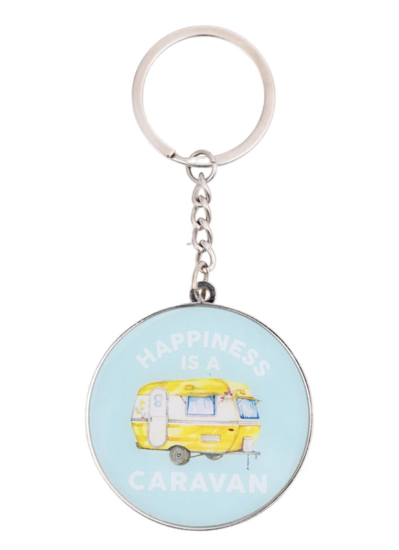 Caravan Happiness Keychain