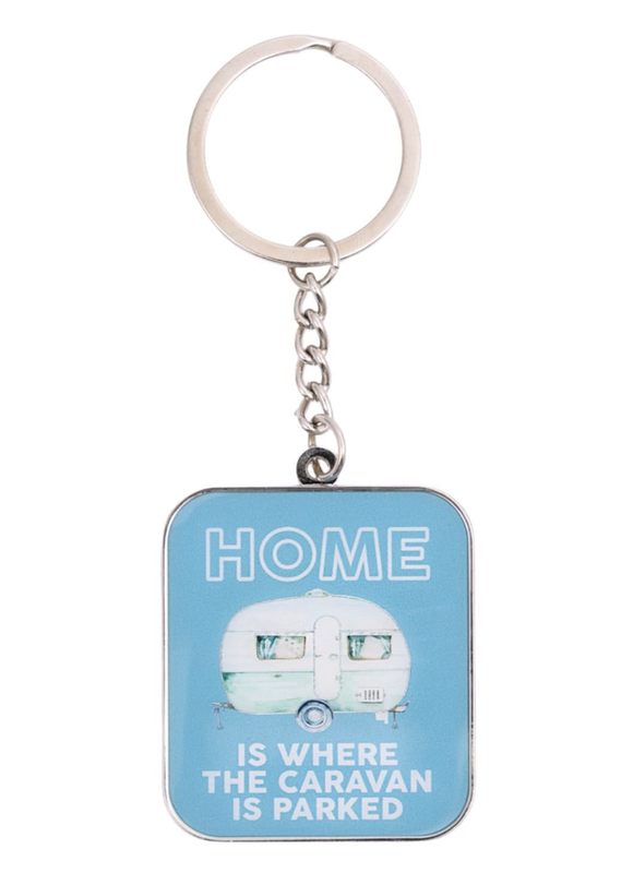 Caravan Home Keychain