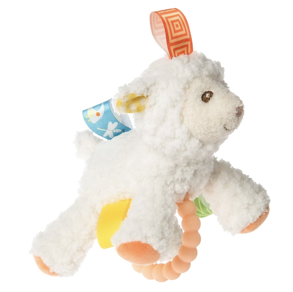 Mary Meyer Taggies Sherbert Lamb Teether Rattle