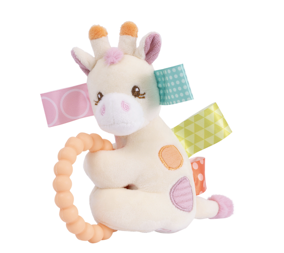 Mary Meyer Taggies Tilly Giraffe Teether Rattle
