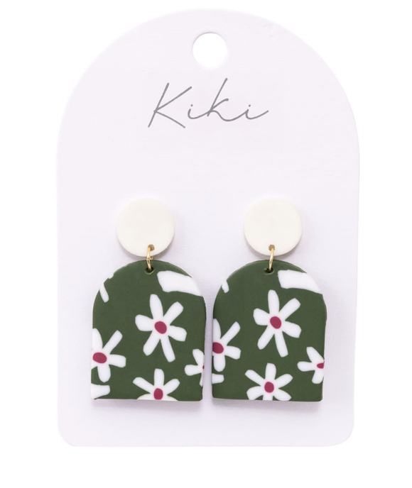 KiKi Floral Arch Earrings