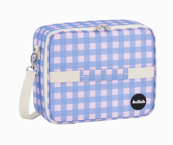 Kollab Bento Bag Skyberry Gingham