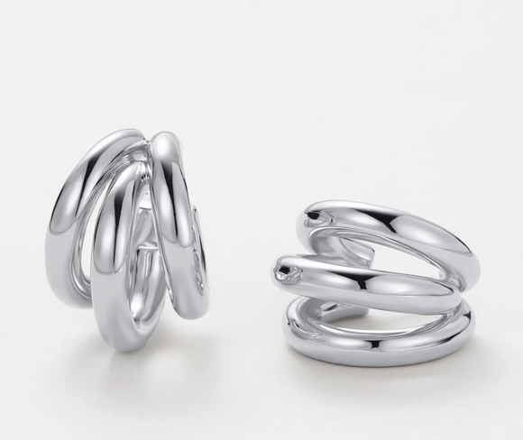 Zafino Indie Hoop - Silver