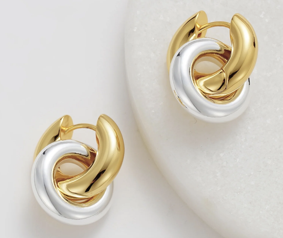 Zafino Skye Hoop - Gold/Silver