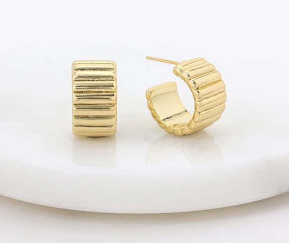 Zafino Harlow Hoop - Gold