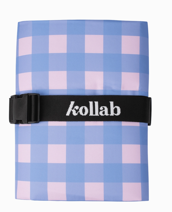 Kollab Picnic Mat - Skyberry Gingham