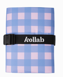 Kollab Picnic Mat - Skyberry Gingham