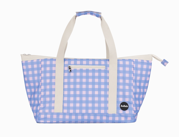Kollab Tote Bag - Skyberry Gingham