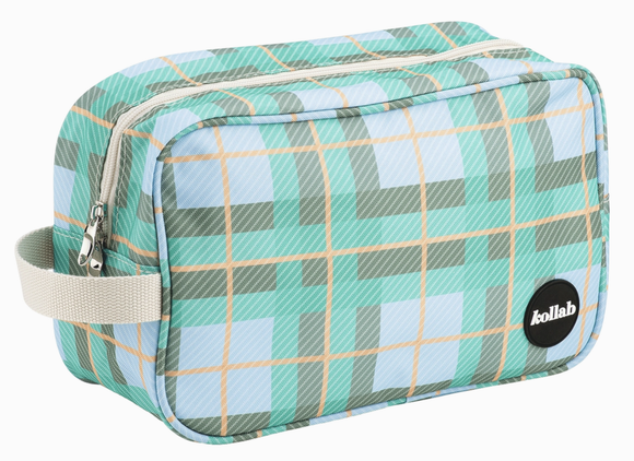 Kollab Travel Bag - Ocean Check
