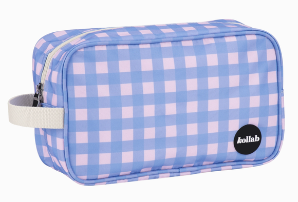 Kollab Travel Bag - Skyberry Gingham