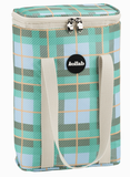 Kollab Wine Cooler Bag - Ocean Check