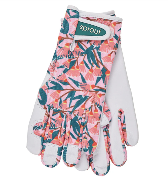 Sprout Garden Goatskin Gloves - Blossom Branches