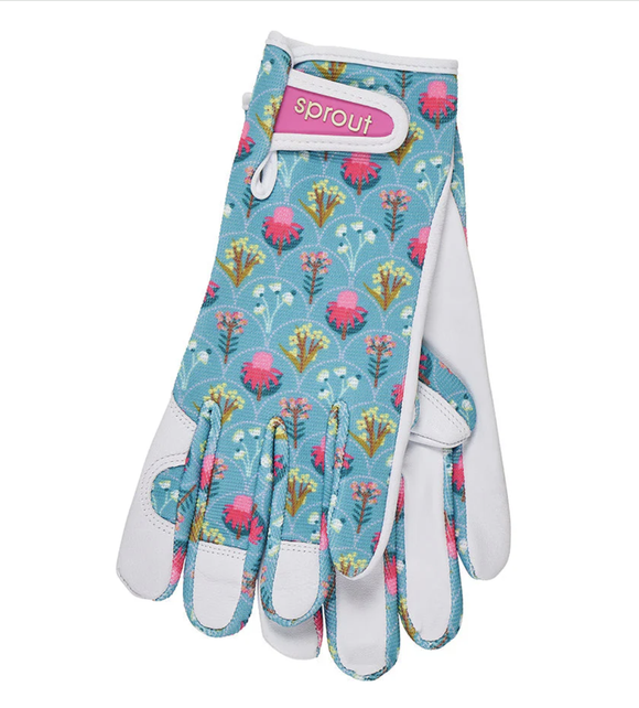 Sprout Garden Goatskin Gloves - Wildflower