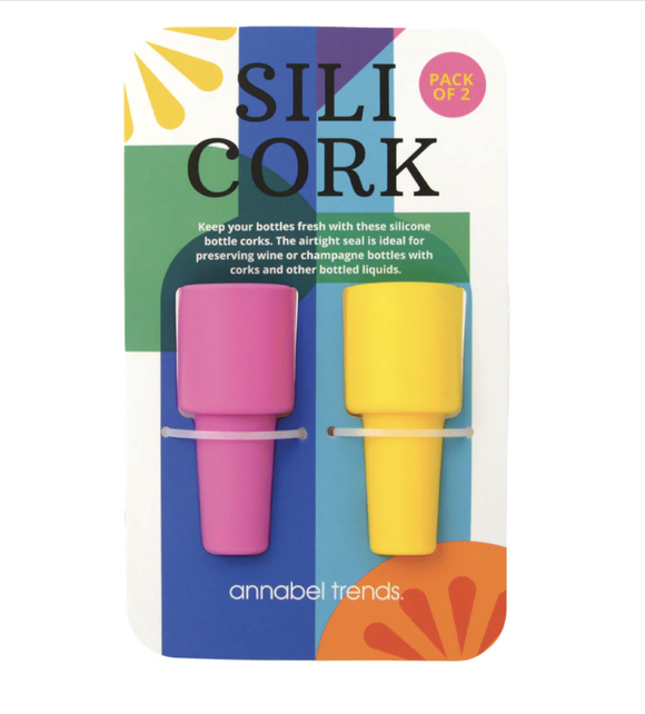 Silicork - Wine Stopper 2pck