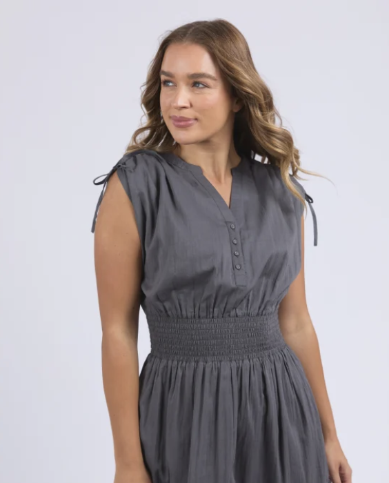 Foxwood Adelyn Dress - Charcoal