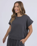 Foxwood Hustler Tee Charcoal