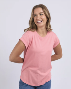 Foxwood Manly Tee - Rose