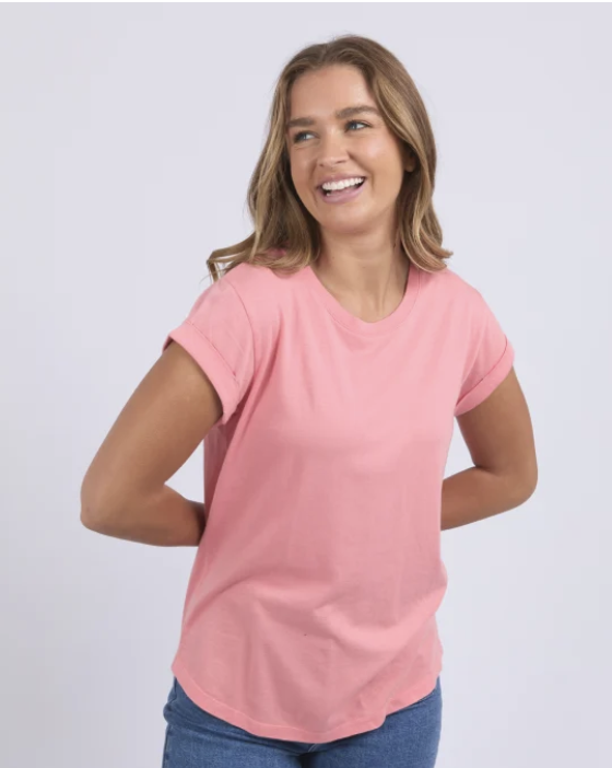 Foxwood Manly Tee - Rose