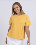 Foxwood Huntleigh Oversized Tee - Mineral Yellow