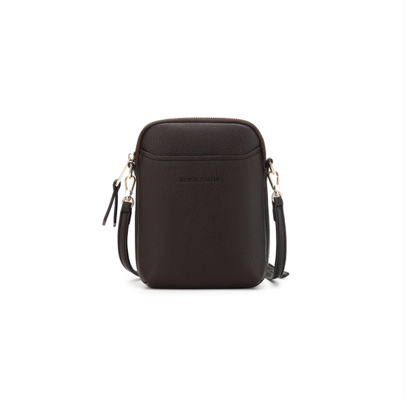 Black Caviar Design Mika Passport Phone Crossbody - Coco