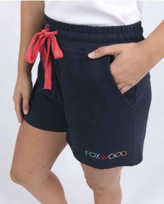 Foxwood Simplified Confetti Short - Navy