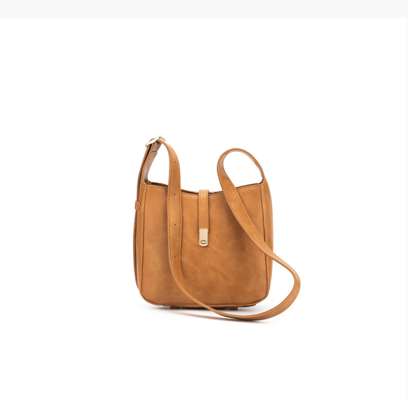 Black Caviar Designs Tyra Mini Crossbody - Tan