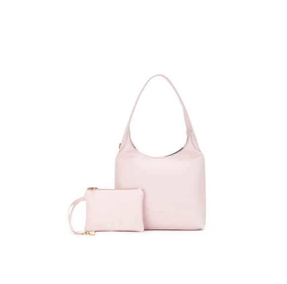 Black Caviar Designs Tammie 2 Piece Handbag - Marshmallow Pink