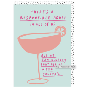 Greeting Card Rosie Made A Thing - Responsible Adult