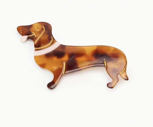 Hair Slide - Sausage Dog