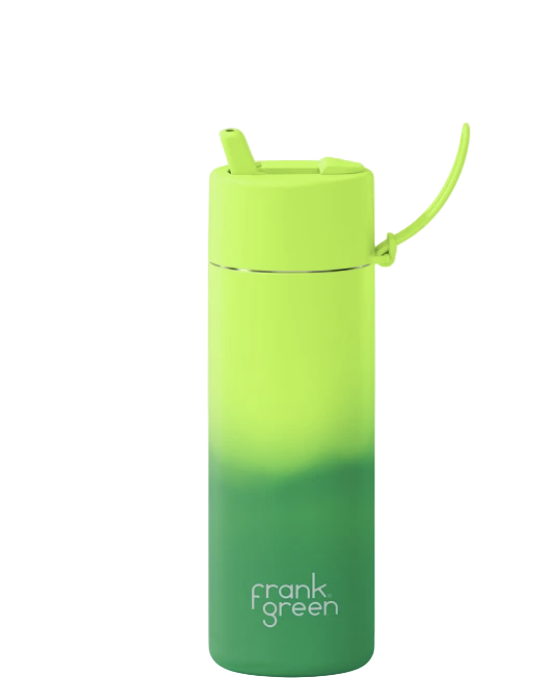 Frank Green Stainless Steel Flip Lid Colour Change Bottle 25oz - Volt