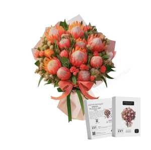 Wooden Puzzle Art - Native Bouquet