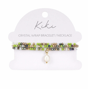 KiKi Green Oracle Crystal Wrap Jewellery
