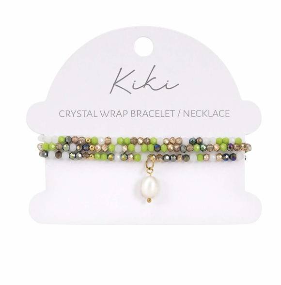 KiKi Green Oracle Crystal Wrap Jewellery