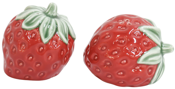 Strawberry Salt & Pepper Red 6cm