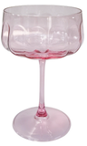 Tillie Coupe Glass Pink 16cm