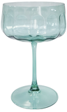 Tillie Coupe Glass Green 16cm