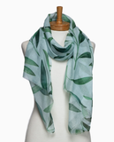 Leaves Scarf - Mint